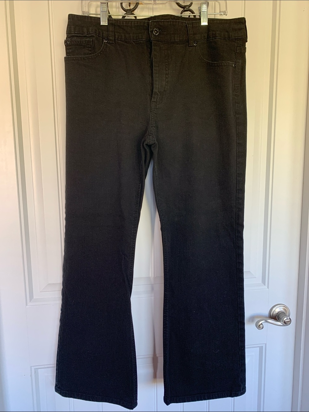 Chico's Straight Leg Jeans in Black